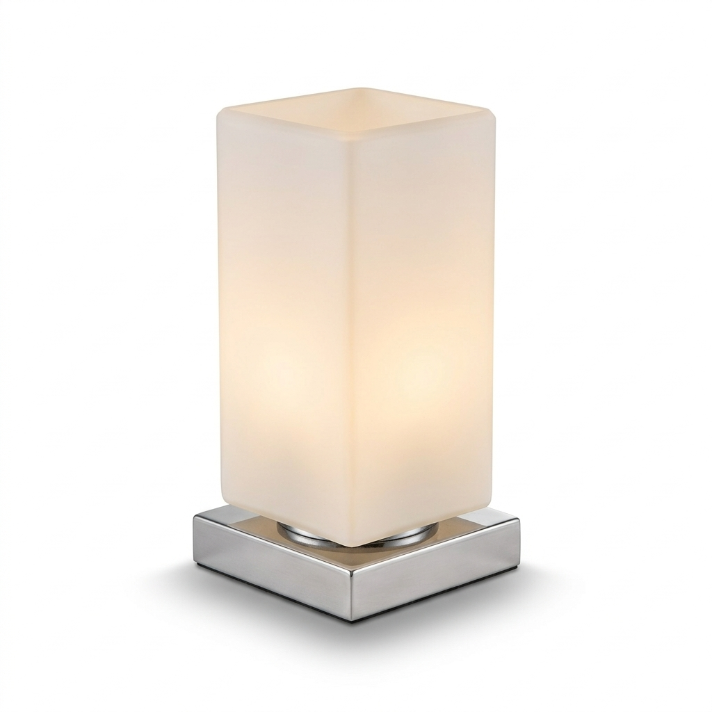 Lampe de Chevet Design Verre - Lumière Chaude Cocooning