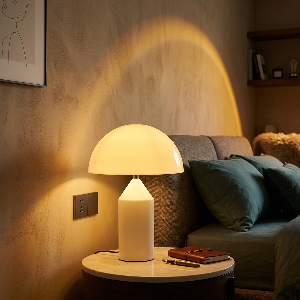 Lampe de Chevet LED Design Nordique - Éclairage Tamisé Chambre