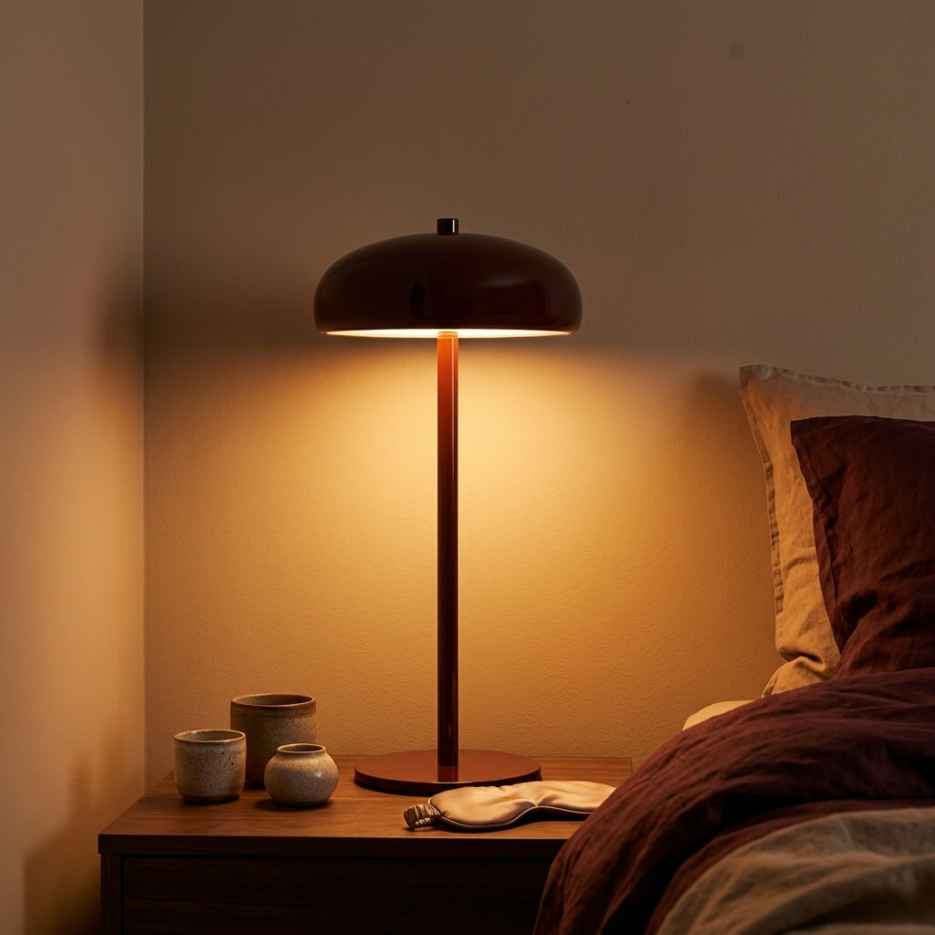 Lampe de Chevet Tactile Rechargeable – Lumière Douce Chaude