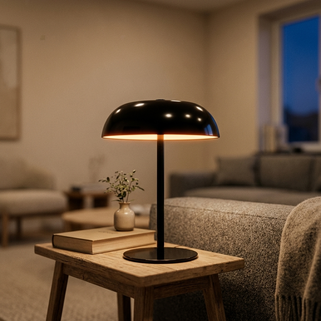 Lampe de Chevet Tactile Rechargeable - 3 Modes de Lumière