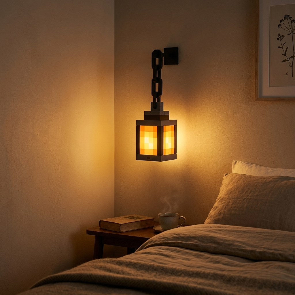 Lampe de Chevet Pixel 16 Couleurs - Veilleuse Rechargeable Cozy