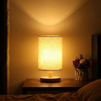 Lampe de Chevet LED Dimmable Design Épuré Lumière Chaude Cozy