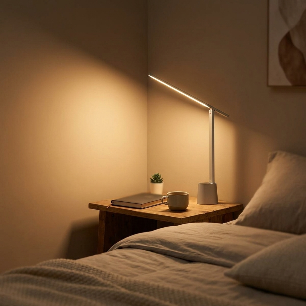 Lampe de Chevet LED Rechargeable - Lumière Douce & Design Élégant