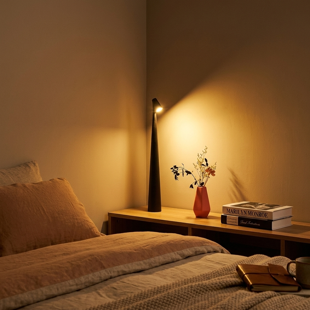 Lampe de Chevet LED Tactile USB - Éclairage Tamisé Cozy